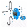Fnbrli Báscula Industrial Lcd Digital Portátil Para Colgar 500 Kg