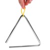 TRIXES Musical Triangle Steel School Children Percussion Instrument with Beater