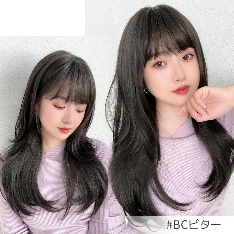 Bright Lara tf1762-BC Women's Wig, Bob, Short, Full Wig, Center