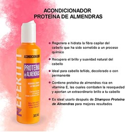 Nefertiti Acondicionador Proteína De Almendras 300 ML