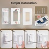 SURAIELEC Wireless Light Switch and Receiver Kit - No Neutral