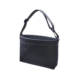 Tsuchiya Yac ZE-79 Car Goods Trash Can Headrest Dust, Black, 2.0 x 9.8 x 6.3 inches (50 x 250 x 160 mm)