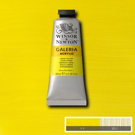 SG Education GAL 2120346 Full Range of Galeria Acrylic, 60 mL Tube, Lemon Yellow