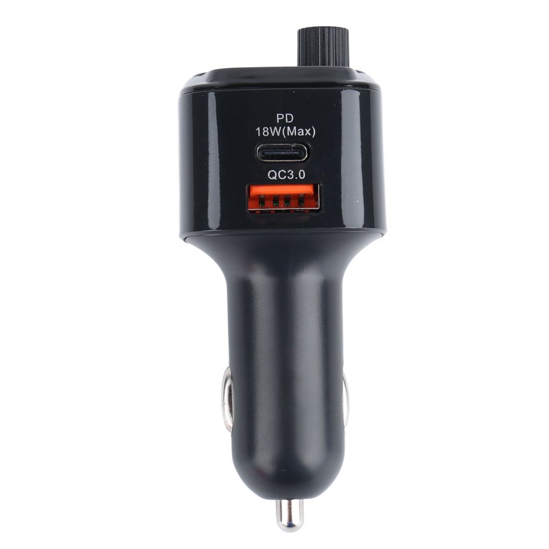 Car Bluetooth Adapter V5.0 FM Bluetooth Transmitter MP3 Music Player