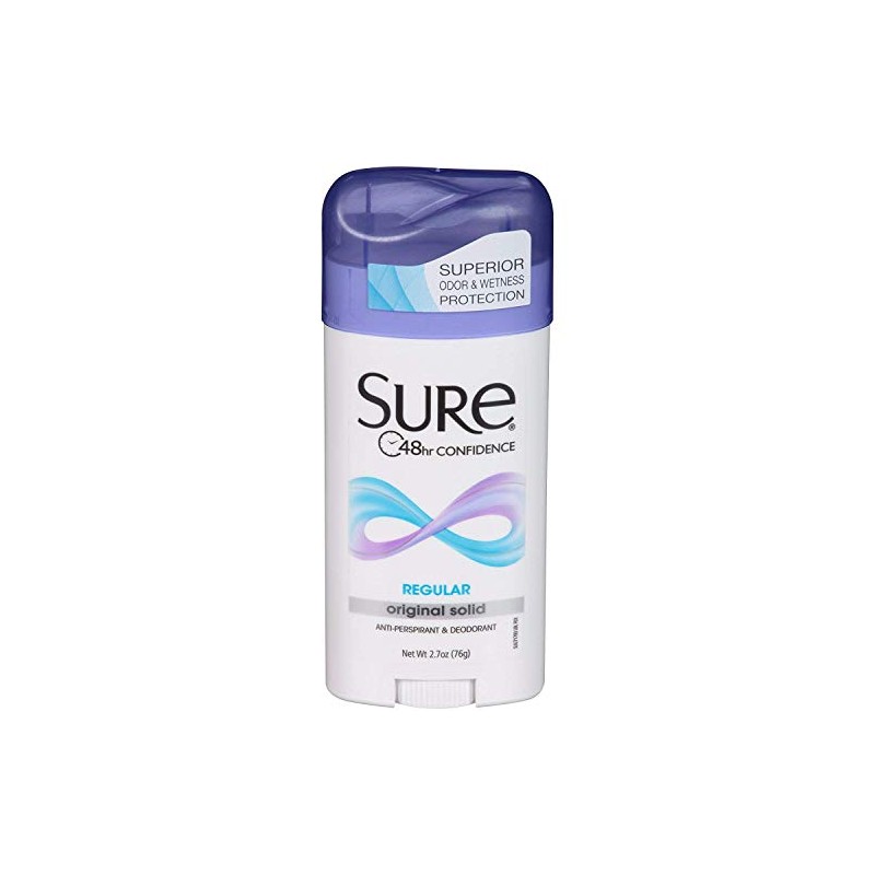 Sure Original Solid Regular Scent Deodorant 2.7 oz
