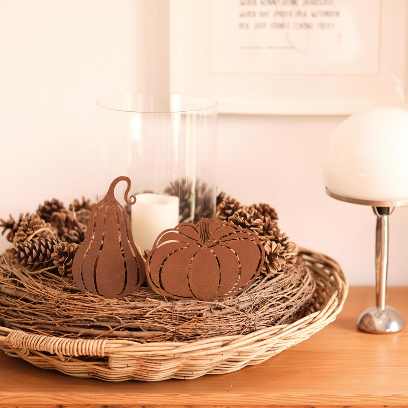 Deko Kind - Rusty Pumpkin Set of 2 - Premium