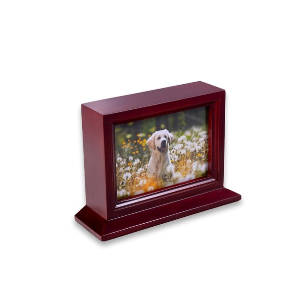 Deering Moments Photo Frame Wood Pet Urn for Ashes, Picture