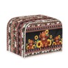 Lotusorchid Highland Cow Print Toaster Cover - 4 Slice, Washable,