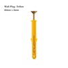 LEDSone 500 Piece Yellow Dowel Set Assorted Brick Masonry Drywall