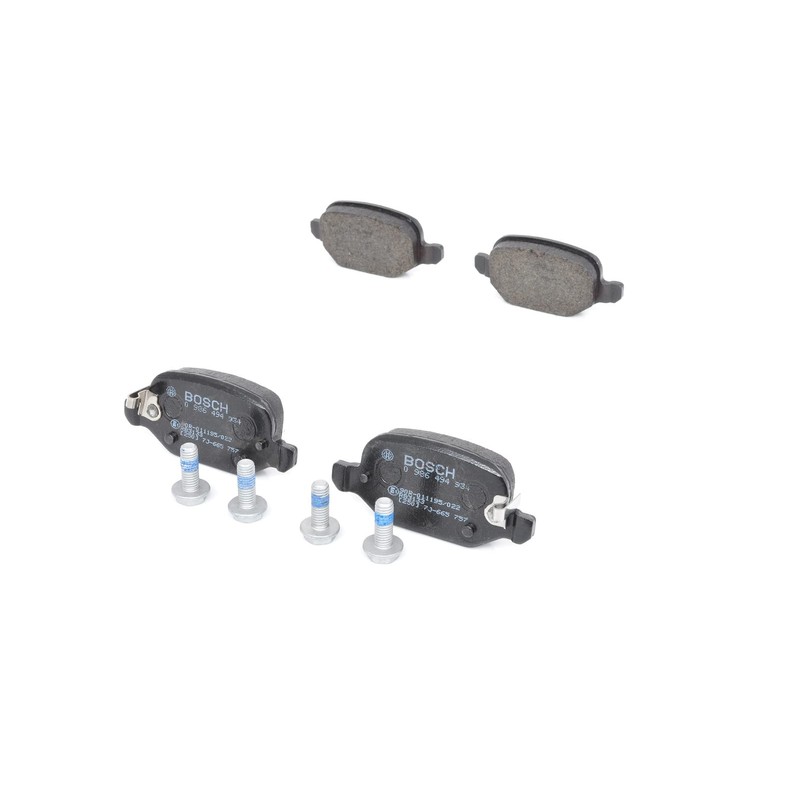 Brake pad set, disc brake, blue print (ADT342158) brake pad