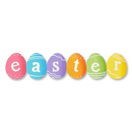 Roeda Brighten Your Life 14450m Rainbow Easter Egg Banner Magnet