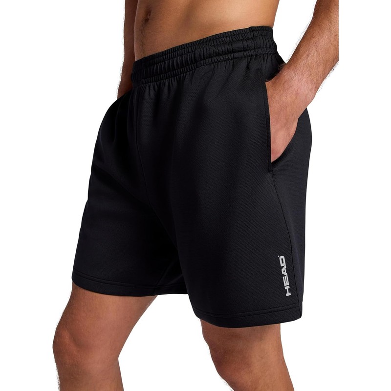 Head Deuce Short, Standard Fit, 7” Inseam, Breathable Mesh Fabric
