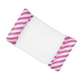 Water Air Mattress, Air Mattress Hammock, Water Hammock 4-in-1 Lounge Chair Pool Lounge Air Mattress Pool Inflatable Hammock Pool Inflatable Hammock for Water Lounger (Red)