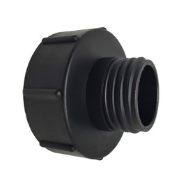 IBC Tank Adapter Plastic Hose Tap Connector S100x8 Coarse Threaded Cap to S60x6 Water Butt Tap Adapter for IBC Ton Valve