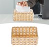 Tissue Box Holder Multifunctional Fashionable Design Exquisite Sturdy Durable Tissue