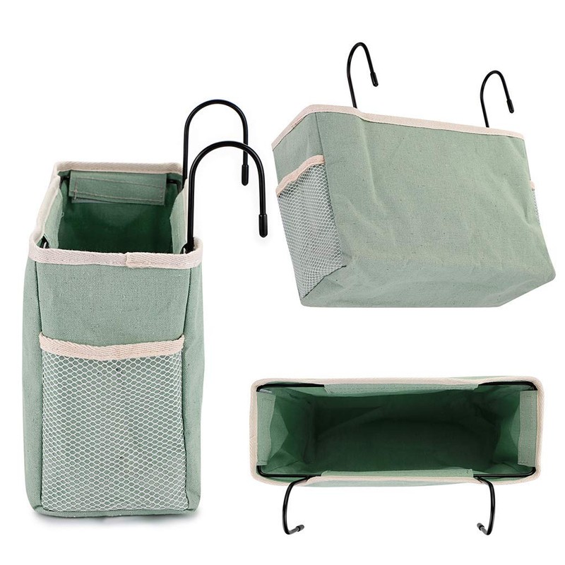 SUMNACON Bedside Table Hanging Storage Bed Bags Baskets Dormitory Bed