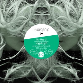 NeoOrganic Organic Rosemary Hair Oil - 50 ml - for Scalp and Hair - Activates Healthy and Natural Hair Growth - Rosemary Oil for Hair Growth