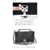 Berkut Long Wallet, Clutch Bag, Large Capacity, Croco Embossed, Black