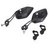 1Pair 360° Rotation Aluminum Alloy Mountain Bike Bicycle Handlebar Back