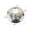 2 Pack 2-3/4 Discus Lock 70mm Stainless Steel Round Padlock