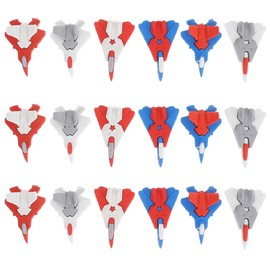 jojofuny 18Pcs Aircraft Erasers for Kids Assorted Mini Cute Erasers Fun Learning Supplies for School Parties and Classroom Rewards