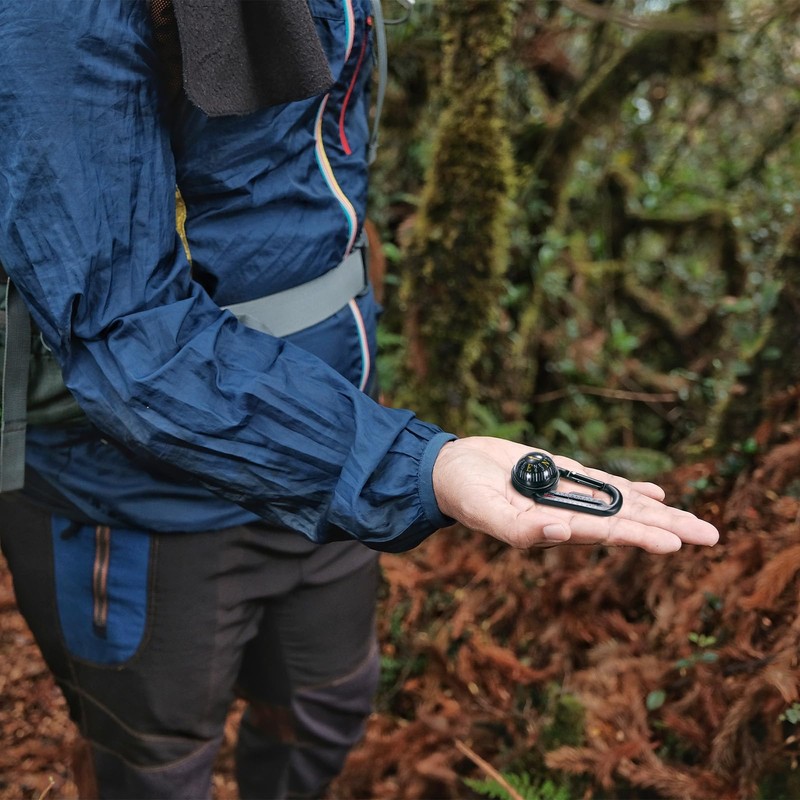 TIXIPEM Keychain Compass [2PCS] - Small Pocket Magnetic Ball Compass
