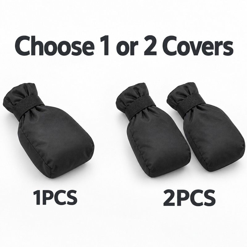Outdoor Faucet Cover for Winter – Reusable Insulated Hose Bib