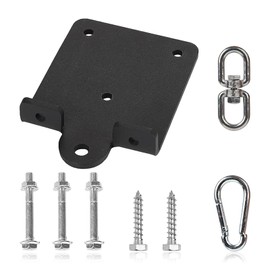 Heavy Duty Punching Bag Hanger Bracket,360° Rotation Heavy Bag Mount,Sturdy Punching Bag Ceiling Mount Hanger for Boxing Muay Thai Training,Aerial Yoga,Sandbag,Swing Chairs and Hammock Heavy Bag Mount