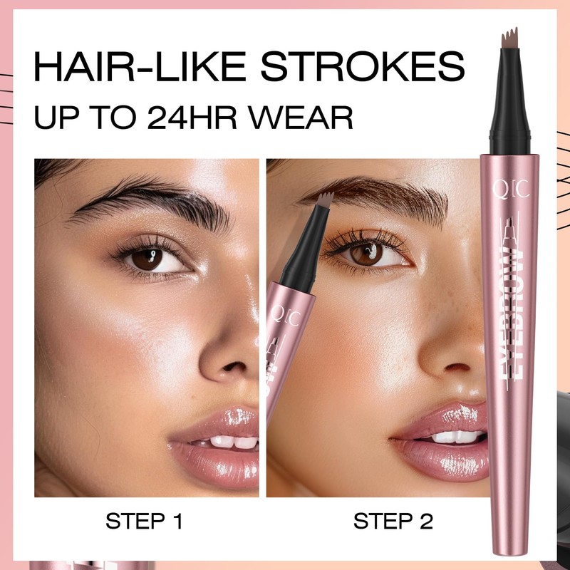Magic Liquid Eyebrow Pencil - New 4 Tip Microblade Eyebrow