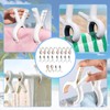 20 Pcs Beach Towel Clips, 9.5cm Towel Clips for Sun