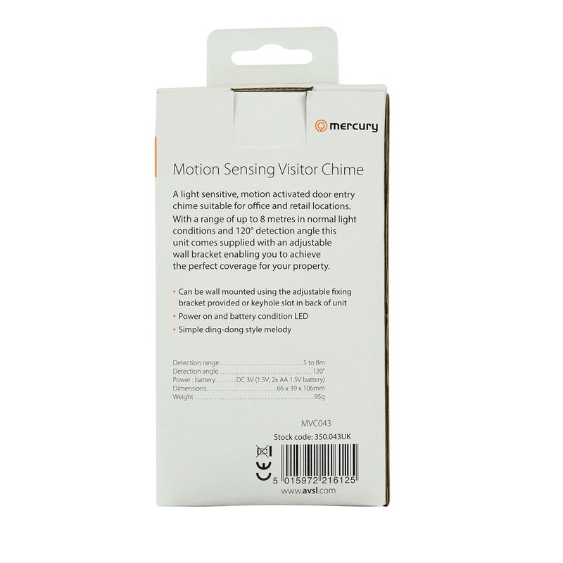 Mercury | Motion Sensor Visitor Chime