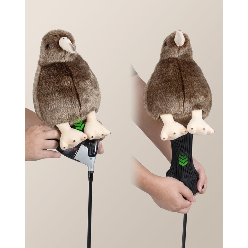 Golf Character Cover, Driver Cover, For DR, 460cc, Club Head