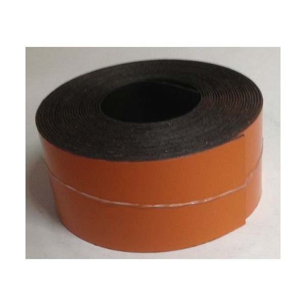 Dry Erase Orange Magnetic Strip Roll 3" x 100' Write