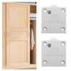 ECSiNG 2PCS Cabinet Light Switches Normally Closed Wardrobe Touch Switch