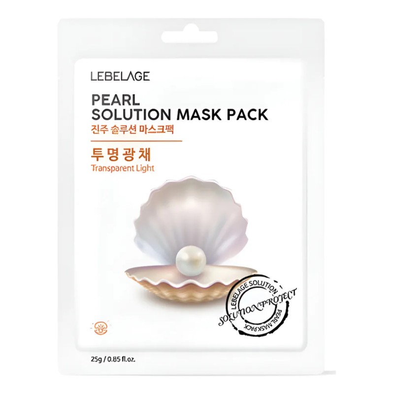 Mascarilla Coreana Brillante De Perlas 1 Caja (10pz) Mixta