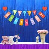 SweetEasy 2packs 2ftx10ft Sequin Glitter Photography Backdrop Curtain Panels Wedding