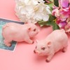 2pcs Landscape Lawn Garden Courtyard Resin High Simulation Piglet Decoration