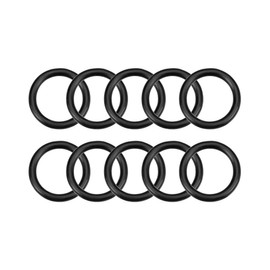 sourcing map Metric Nitrile Rubber O-Rings Seal 11.5 mm OD 8.5 mm ID 1.5 mm Width Pack of 10