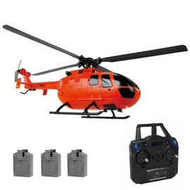 Sunydog RC Helicopter RC Drone Single Propeller Without Ailerons 6-axis Gyro Stabilization RC Airplane Altitude Hold Gift for Adults 3 Battery