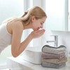 3 Pack Microfiber Hand Towels for Bathroom, Ultra Soft &