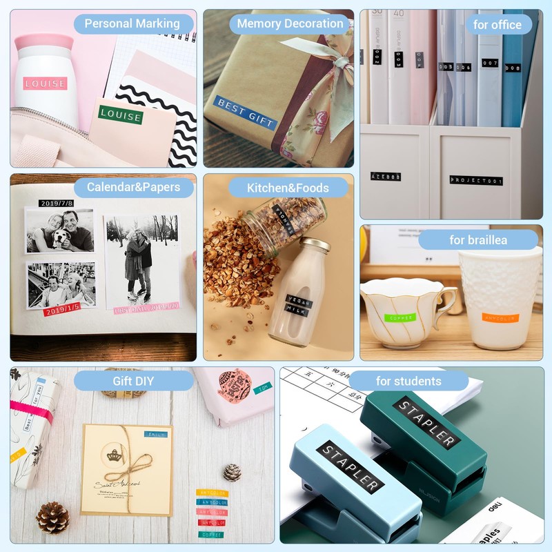 LabelCenter E975 Labelling Device, 3D Embossing Device, Portable Labelling Device,