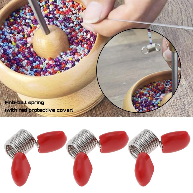 SG Store 10pcs Small Bead Stoppers Stainless Steel Bead Stoppers