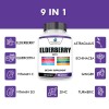 Elderberry, Quercetin, Vitamin C, D3, Ginger, Zinc, Turmeric & Echinacea,