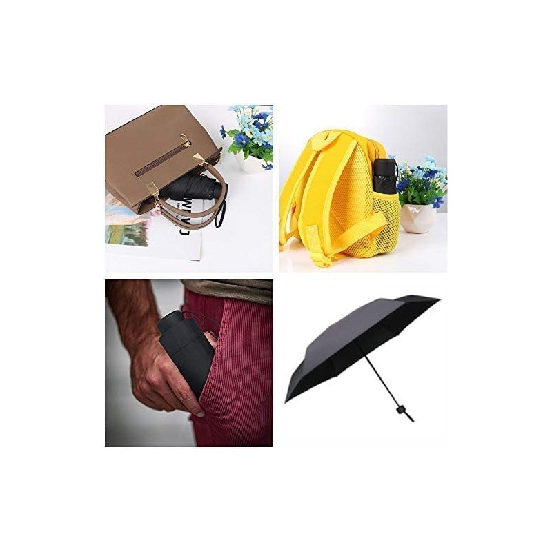 Buy-Simplicity® Mini Travel Folding Umbrella | Durable, Lightweight and Waterproof