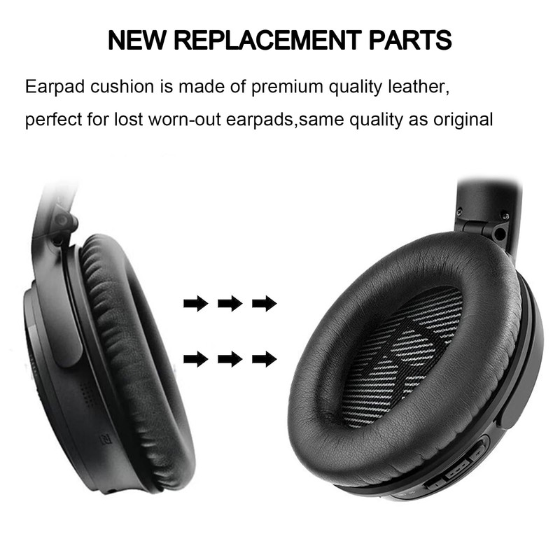 QC35 Ear Pads - Replacement Earpads Designed Exclusively for Bose