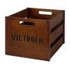 Victrola Wooden Record Crate