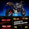DREAMIZER Integrated Motorcycle Rear Light with Indicator LED Brake Light,