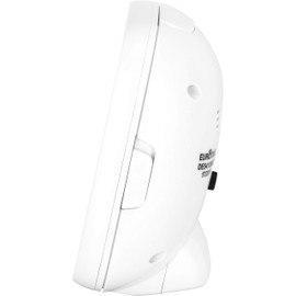 Eurotime Kinder Wecker für Mädchen mit Pferde-Motiv, Kunststoffgehäuse und Kunststoffglas, geräuscharmer Wecker, kein Ticken, mit Licht und Weckwiederholung, 27008-00