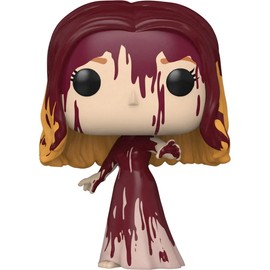 POP Carrie - Bloody Carrie [Telekinesis] Funko Vinyl Figure (Bundled with Compatible Box Protector Case), Multicolor, 3.75 inches