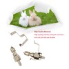 VandanCoop 10pcs 304 Stainless Steel Rabbit Water Nipple Drinker with